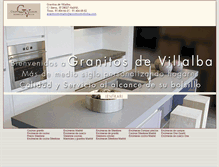 Tablet Screenshot of granitosdevillalba.com